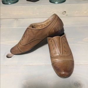 Fossil slip on loafers size 8